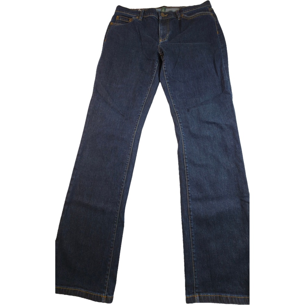 Lauren Ralph Lauren Jeans Womens 10 Blue Modern Straight Denim Excellent